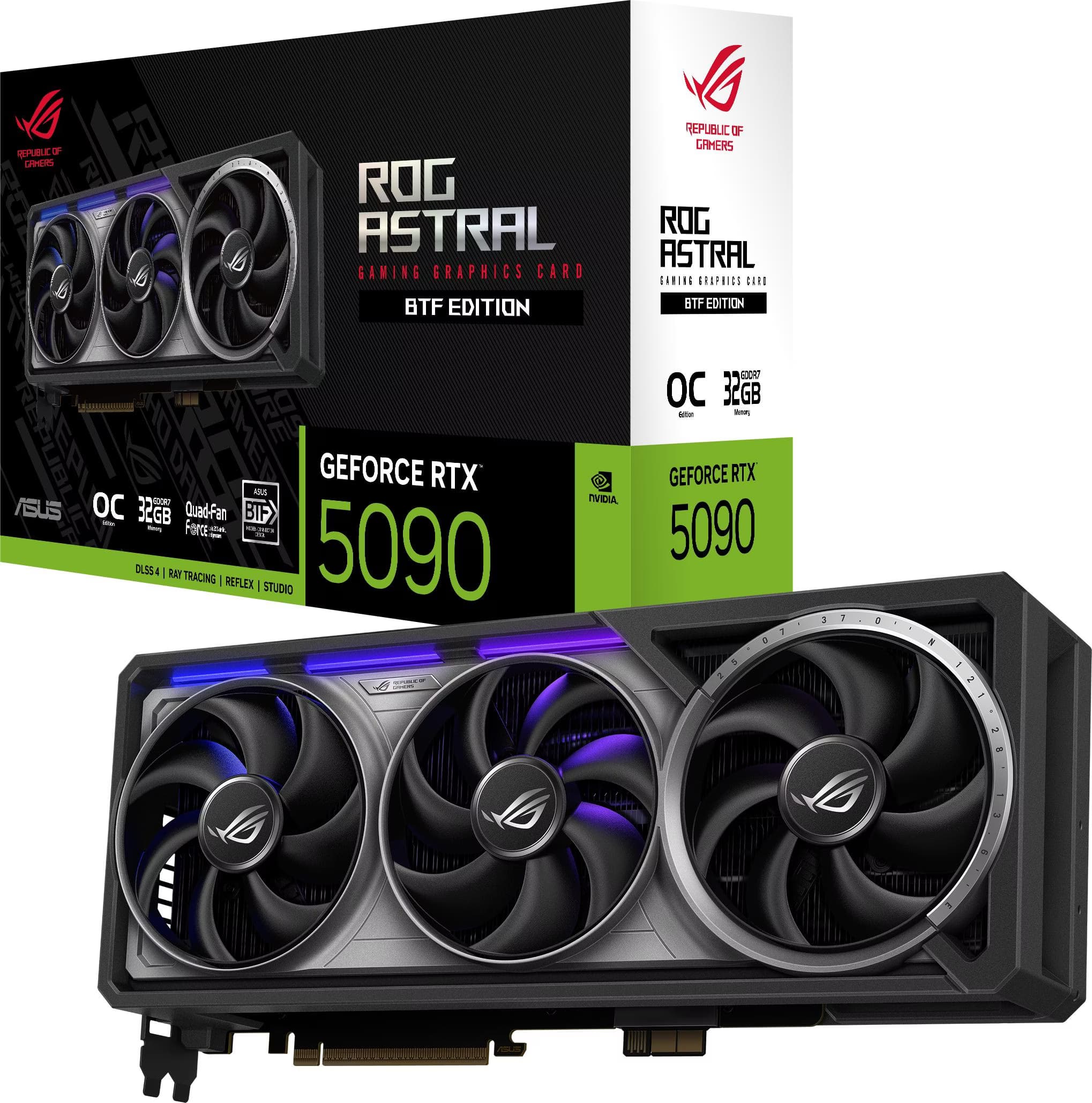 ASUS ROG Astral GeForce RTX 5090 BTF OC Edition